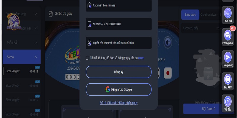 Quá trình đăng ký s666 sẽ được hoàn thành và tân binh sẽ nhận được thông báo